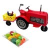 Imagen de Tractor con zorra ruedas libres, zorra con accesorios, en caja