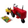 Imagen de Tractor con zorra ruedas libres, zorra con accesorios, en caja