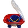 Imagen de Juego para playa, carrito, balde y 6 piezas, varios colores