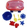 Imagen de Juego para playa, carrito, balde y 6 piezas, varios colores