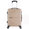 Imagen de Valijas Berlina x3 DORADO, rígidas, ruedas omnidireccionales 360, manija telescópica, tranca numérica, correa para ajustar ropa, bolsillo interior con cierre