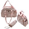 Imagen de Bolso maternal de PVC, bolso chico, cambiador y portamamadera, 2 colores