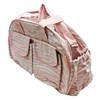 Imagen de Bolso maternal de PVC, bolso chico, cambiador y portamamadera, 2 colores