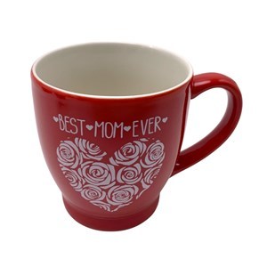 Imagen de Taza de loza 200ml, mamá corazón, varios diseños
