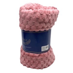 Imagen de Frazada manta polar texturizada, 1 plaza, varios colores
