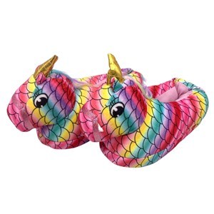 Imagen de Pantuflas infantiles unicornio, en bolsa, varios colores