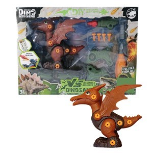 Imagen de Dinosaurio para armar, con destornillador, en caja