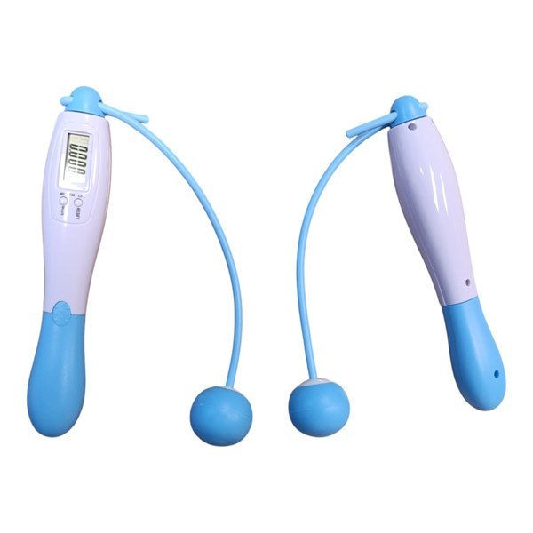 Imagen de Cuerda para saltar inalámbrica con contador digital, en bolsa