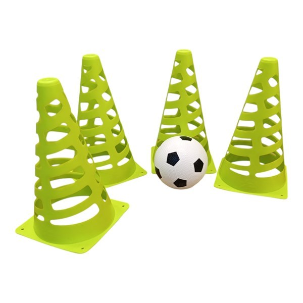 Imagen de Conos de entrenamiento x4 con pelota, en red