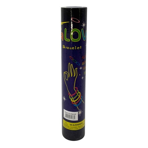 Imagen de Pulsera fluorescente x50 en tubo, varios colores