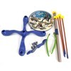 Imagen de Arco y flechas x3 con blanco de pie, en caja