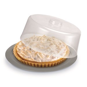 Imagen de Cubre torta campana y bandeja de plástico, varios colores