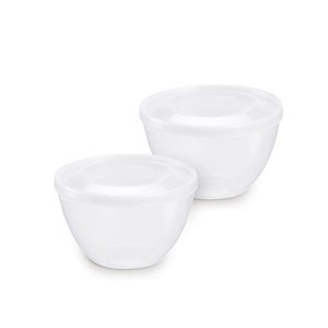 Imagen de Vianda recipiente de plástico transparente, 800ml x2