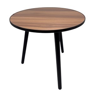 Imagen de Mesa redonda de MDF, en caja, 2 colores