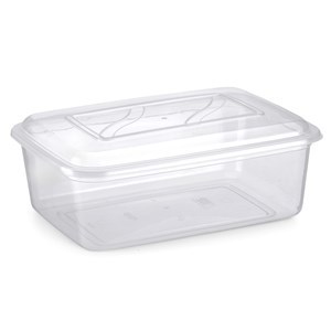 Imagen de Vianda recipiente de plástico 5,5L, transparente