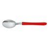 Imagen de Cubiertos cucharas de mesa x12 en bolsa acero inoxidable ROJO, ELEGANCE MARTINAZZO
