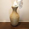 Imagen de Florero de fibras naturales, junco de agua
