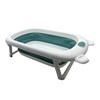 Imagen de Bañito de plástico y silicona para bebé, plegable varios colores