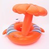 Imagen de Inflable flotador con asiento, techo, 2 colores, en bolsa