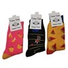 Imagen de Medias largas de polyéster y spandex varios diseños, PACK x12