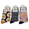 Imagen de Medias largas de polyéster y spandex varios diseños, PACK x12