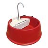Imagen de Bebedero para mascotas, 1.5L de plástico con filtro de carbón y bomba de presión 220v, en caja, ROJO, FURACAO