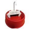 Imagen de Bebedero para mascotas, 1.5L de plástico con filtro de carbón y bomba de presión 220v, en caja, ROJO, FURACAO