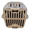 Imagen de Caja transportadora de mascotas Nº2 con asa, de plástico, GRIS, FURACAO