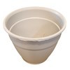 Imagen de Maceta de plástico con plato anti dengue 1,5L, BEIGE