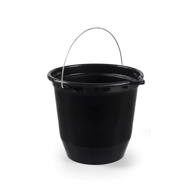 Imagen de Balde de plástico 8L, NEGRO