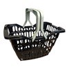 Imagen de Canasto cesto de plástico, 15L, NEGRO