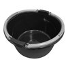 Imagen de Palangana de plástico con 2 asas 14L, NEGRO