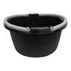 Imagen de Palangana de plástico con 2 asas 14L, NEGRO
