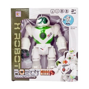 Imagen de Robot con luz, sonido y movimiento, 3AA en caja
