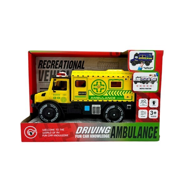 Imagen de Camioneta a fricción, con luz y sonido, en caja