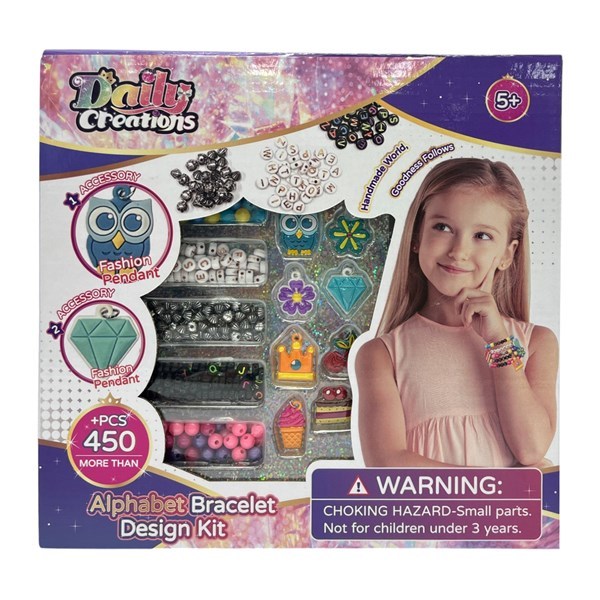 Imagen de Cuentas para armar pulseras y collares, en caja