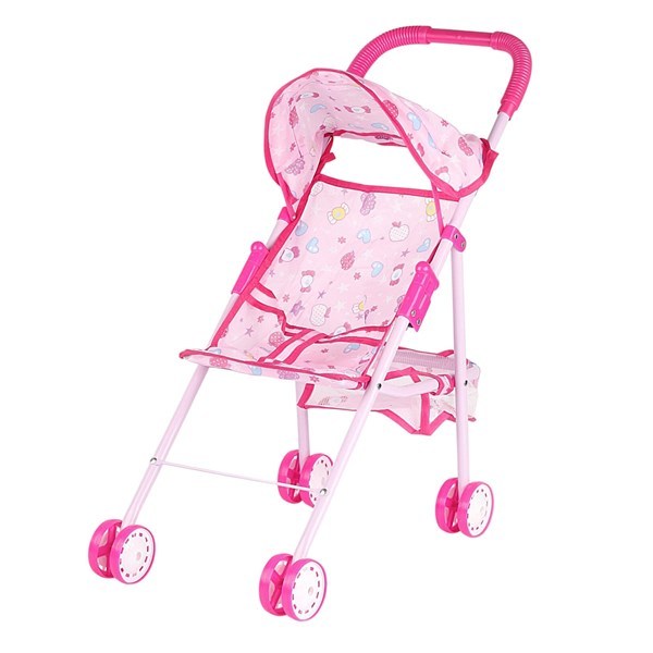 Imagen de Coche para muñeca, de metal, con techo, en bolsa