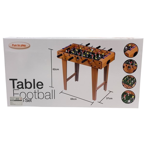 Imagen de Futbolito de pie de madera, en caja