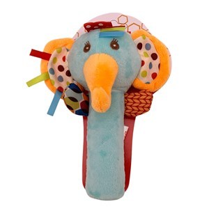 Imagen de Sonajero de peluche, animales, en cartón varios diseños