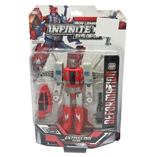 Imagen de Robot avión en blister, 2 colores