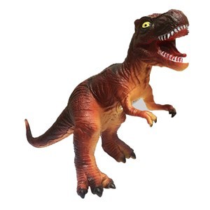 Imagen de Dinosaurio de goma, tiranosaurio, con sonido, 2 colores