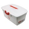 Imagen de Valija botiquín para medicamentos de plástico, grande, 2 divisiones, en bolsa