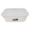 Imagen de Caja organizadora de plástico con tapa 10L, transparente