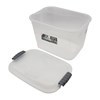 Imagen de Caja organizadora de plástico con tapa 12L, transparente