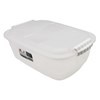 Imagen de Caja organizadora de plástico con tapa 6L, transparente