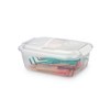 Imagen de Caja organizadora de plástico con tapa 6L, transparente