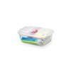 Imagen de Caja organizadora de plástico con tapa 1.9L, transparente