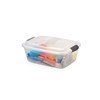Imagen de Caja organizadora de plástico con tapa 3L, transparente