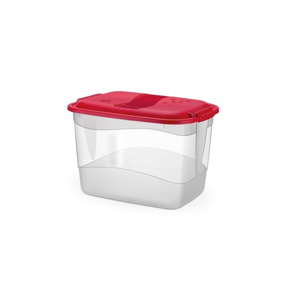 Imagen de Caja organizadora de plástico con tapa 3.7L, varios colores