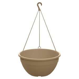 Imagen de Maceta de plástico colgante 7,5L, MARRÓN
